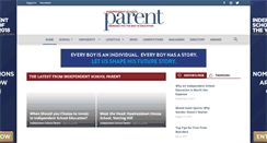 Desktop Screenshot of independentschoolparent.com
